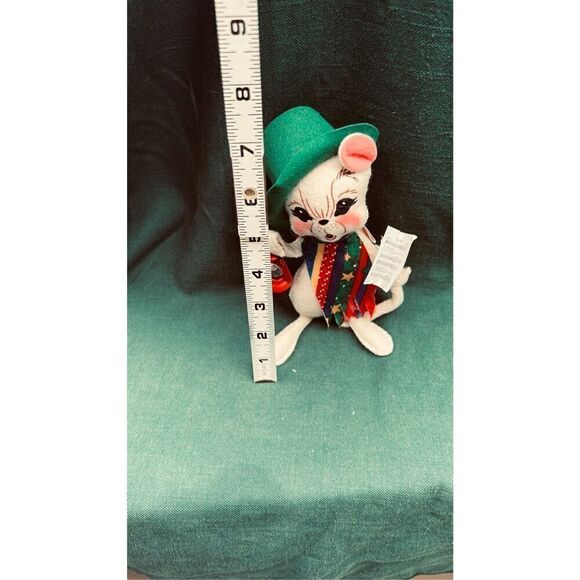 Annalee Caroler Mouse 8.5 with Lantern christmas holiday - Picture 3 of 6